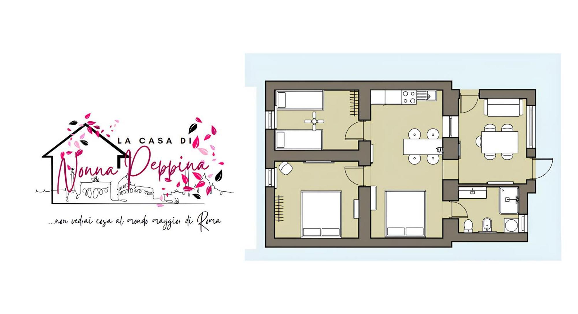 La Casa Di Nonna Peppina A Trastevere โรม ภายนอก รูปภาพ